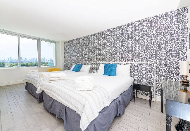 Departamento en Miami Beach - Outstanding 1BR Suite Pool & Bay View Departamento en Miami Beach - Outstanding 1BR Suite Pool & Bay View