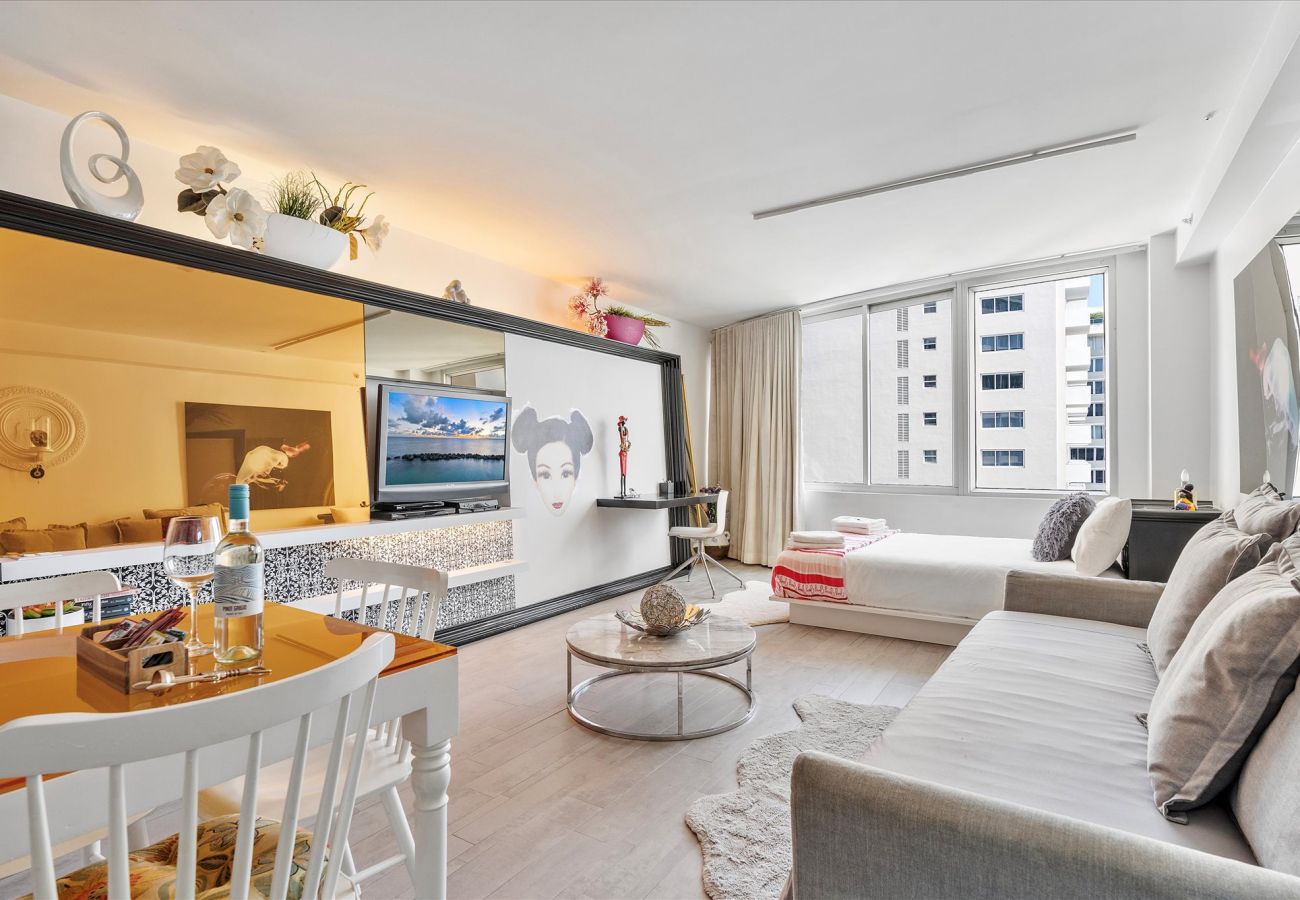 Apartment in Miami Beach - Cool & comfortable Hotel style 1BR apt South Beach