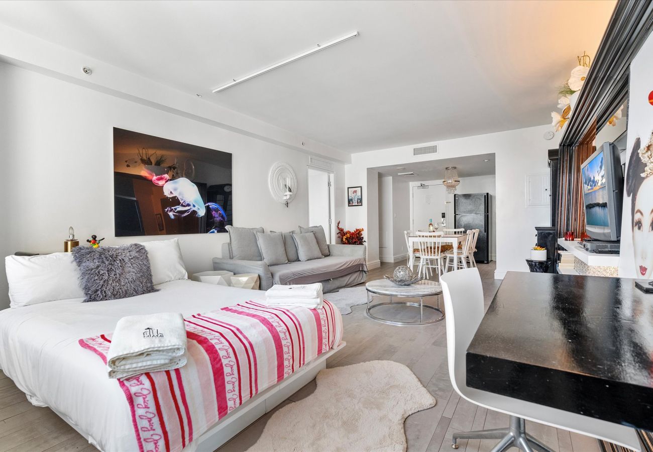Apartment in Miami Beach - Cool & comfortable Hotel style 1BR apt South Beach